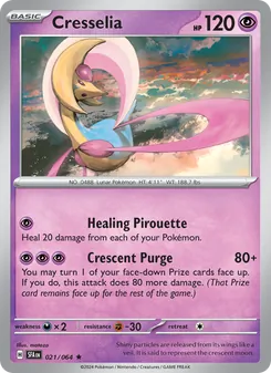 Cresselia, Shrouded Fable, no. 021