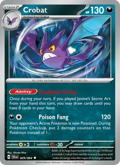 Crobat, Shrouded Fable, no. 029