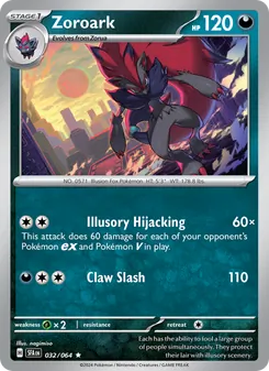 Zoroark, Shrouded Fable, no. 032