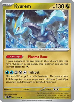 Kyurem, Shrouded Fable, no. 047