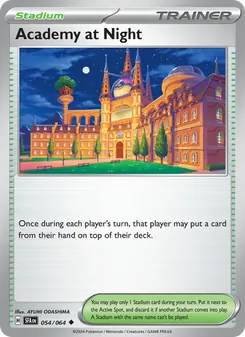 Academy at Night, Shrouded Fable, no. 054