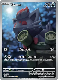 Zorua, Shrouded Fable, no. 075