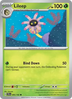 Lileep, Stellar Crown, no. 005