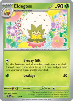 Eldegoss, Stellar Crown, no. 011