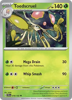 Toedscruel, Stellar Crown, no. 018