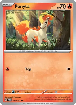 Ponyta, Stellar Crown, no. 019