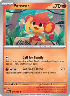 Pansear, Stellar Crown, no. 021