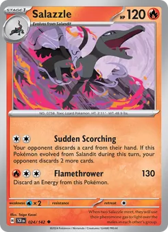 Salazzle, Stellar Crown, no. 024
