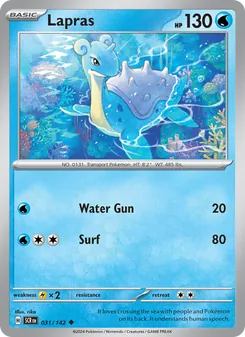 Lapras, Stellar Crown, no. 031