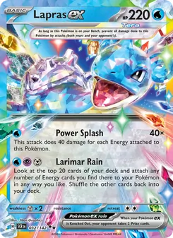 Lapras ex, Stellar Crown, no. 032
