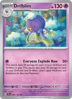Drifblim, Stellar Crown, no. 061