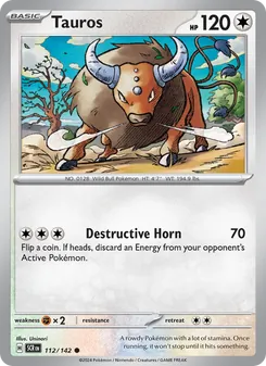 Tauros, Stellar Crown, no. 112