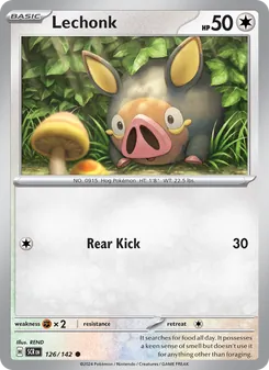 Lechonk, Stellar Crown, no. 126