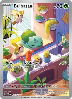 Bulbasaur, Stellar Crown, no. 143