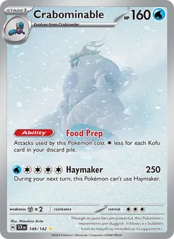Crabominable, Stellar Crown, no. 149