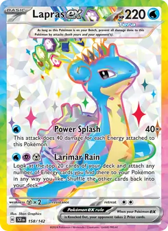Lapras ex, Stellar Crown, no. 158