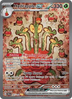 Hydrapple ex, Stellar Crown, no. 167