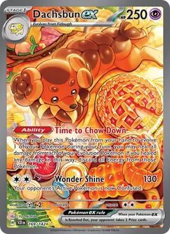Dachsbun ex, Stellar Crown, no. 169