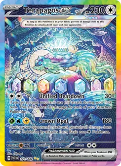 Terapagos ex, Stellar Crown, no. 170