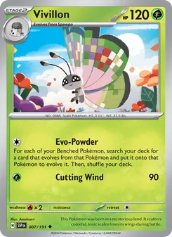 Vivillon, Surging Sparks, no. 007