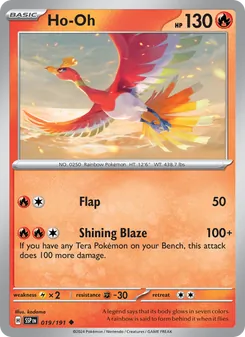 Ho-Oh, Surging Sparks, no. 019