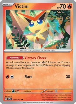 Victini, Surging Sparks, no. 021