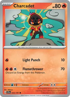 Charcadet, Surging Sparks, no. 033