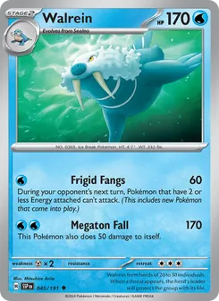 Walrein, Surging Sparks, no. 045