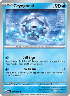 Cryogonal, Surging Sparks, no. 047