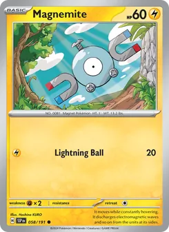 Magnemite, Surging Sparks, no. 058