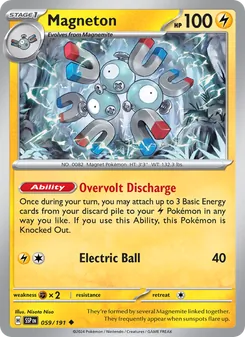 Magneton, Surging Sparks, no. 059