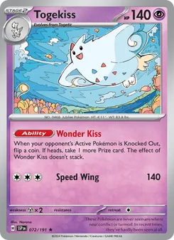 Togekiss, Surging Sparks, no. 072