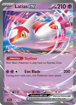 Latias ex, Surging Sparks, no. 076
