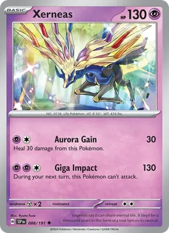 Xerneas, Surging Sparks, no. 088