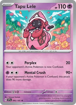 Tapu Lele, Surging Sparks, no. 092