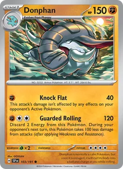 Donphan, Surging Sparks, no. 103