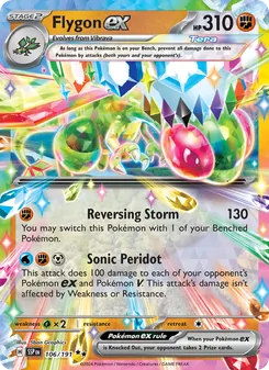 Flygon ex, Surging Sparks, no. 106