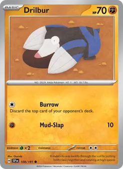Drilbur, Surging Sparks, no. 108