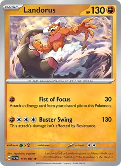 Landorus, Surging Sparks, no. 110