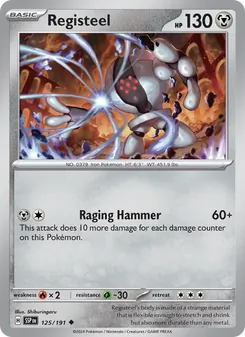Registeel, Surging Sparks, no. 125