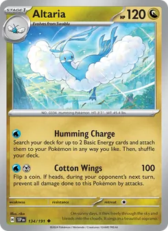 Altaria, Surging Sparks, no. 134
