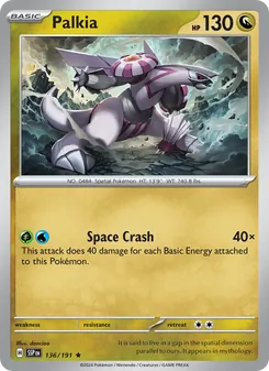Palkia, Surging Sparks, no. 136
