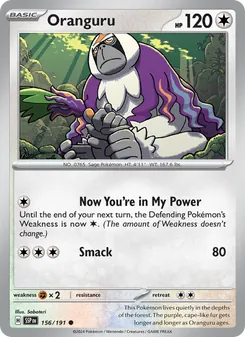 Oranguru, Surging Sparks, no. 156