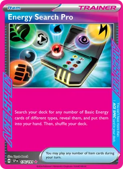 Energy Search Pro, Surging Sparks, no. 176