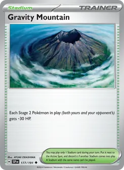 Gravity Mountain, Surging Sparks, no. 177