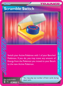 Scramble Switch, Surging Sparks, no. 186