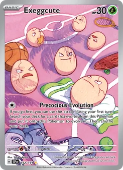 Exeggcute, Surging Sparks, no. 192