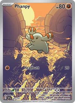 Phanpy, Surging Sparks, no. 205