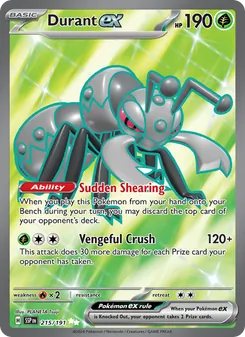 Durant ex, Surging Sparks, no. 215