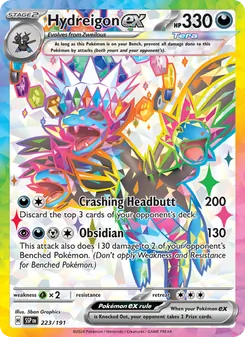Hydreigon ex, Surging Sparks, no. 223